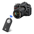 Miniatyrbillede 2 af 5: Trådløs fjernbetjening til Nikon D3000 D3200 D3300 D3400 D40 D40X D50 D5000 D5100 D5200 D5300 D5500