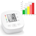 Miniatyrbillede 3 af 4: TS-Tensiometer Professionel Arm, Elektronisk Arm Blodtryksmåler til Hjemmebrug, Stor Justerbar Manchet 22-42 cm, Overvågning af Frekvens C
