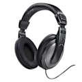 Miniatyrbilde 1 av 2: TS-Hama Shell Over-Ear Hodetelefoner - Svart
