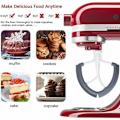 Miniatyrbilde 3 av 4: TS-Flat visp for KitchenAid kjøkkenmaskin, flat visp med fleksibel kant, KitchenAid Artisan mikser tilbehør for kremblanding