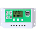 Pikkukuva 1 / 4: TS-30A Lataussäädin Aurinkopaneelisäädin lyijy-/litiumakulle 12V/24V Älykäs lataussäädin LCD-näytöllä ja kaksois