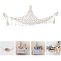 Miniatyrbillede 1 af 5: Net Hammock til Opbevaring af Fyldte Dyr Type 1 86*86*110cm