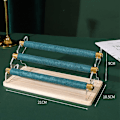 Miniatyrbild 5 av 5: TS-Träsmyckesställ Ringhållare T-bar Display Armband-a