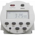 Pikkukuva 2 / 3: TS-CN101 Digitaalinen ajastin 12 V DC/AC, ohjelmoitava LCD-ajastinkytkin pistorasioille, valkoinen