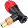 Miniatyrbilde 4 av 4: TS-Sykkelventilpumpe, bærbar pumpehodeadapter for pneumatisk luftpumpe, erstatningshode med dobbel ventil for landeveissykkel