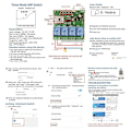Miniatyrbillede 2 af 5: TS-Smart Wifi Bluetooth Switch Relæ Modul 85-250v On Off Controller 4ch 2.4g Wifi Fjernbetjening Til Alexa