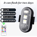 Miniatyrbilde 3 av 5: 8 fargede LED-blinklys flylys 1 stk 1 stk-WELLNGS 1Pcs