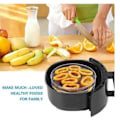 Miniatyrbilde 5 av 5: 3 stk Air Fryer Rack Airfryer Kurv Hylle Rustfritt stål - Rund