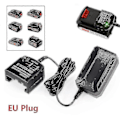 Miniatyrbillede 4 af 4: 10,8 V 14,4 V 20 V Oplader til Black&decker Li-ion Batteri Udskiftning Elektrisk Boremaskine Skruetrækker Elværktøj Batteri EU-stik Lbx20