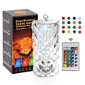 Miniatyrbillede 3 af 5: TS-Bordlampe Diamant med touch og RGB-farver