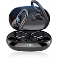 Pikkukuva 1 / 5: Urheilun langattomat Bluetooth-kuulokkeet, Langattomat kuulokkeet mikrofonilla Bluetooth, Hi-Fi Stereo Bluetooth -kuulokkeet Bluetooth-kuulokkeet urheiluun, työhön ja pimeään