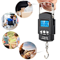 Miniatyrbilde 5 av 5: TS-50kg X 0.01kg Elektronisk Digital Håndholdt Mini Lommevekt 10g Bærbar Bagasje Reise Fiskevekt
