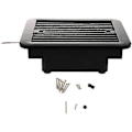 Miniatyrbillede 3 af 5: 12V Envejs Støjsvag Køleventilator Sideudblæsningsventilator til Bil Autocamper Campingvogn Husbil Ventilator (Sort) - 8-Perfet