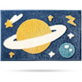 Pikkukuva 2 / 5: Kylpymatto mikrokuitu imukykyinen liukumaton, Planet 15,7\"x23,6\" - Perfet