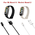 Miniatyrbilde 2 av 4: 0,6 m 1 m magnetisk lader for Xiaomi Mi Band 8 Redmi Band 2 automatisk ladekabel data dokkingstasjon USB-lader