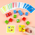 Miniatyrbild 5 av 5: Face-Changing Rubik's Cube Logical Exercises - Perfect Oversized Face Changer