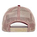 Miniatyrbillede 3 af 5: dame unisex mesh lastbilshat firkantet patch cap Klassisk justerbar almindelig hat (Gorilla) CNMR - Perfet