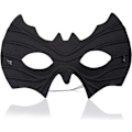 Miniatyrbilde 4 av 4: Fladdermusøye Maske Kostyme - Superhelt Svart Fladdermus Ansiktsmaske Klær Ut C