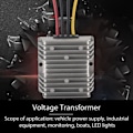 Miniatyrbild 3 av 5: 24V till 12V 30A 360W DC-DC-omvandlare Nedtrappning 24 Volt till 12 Volt Buck