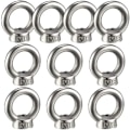 Miniatyrbilde 1 av 4: TS-10PCS Løfteøye mutter, hunn ringmutter for løfting av rustfritt stål 304, 10-pakning, M8