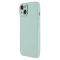 Mjukt TPU-skal med kameraskydd för iPhone 13 6.1 tum, mjukt fiberfoder, gummerat skydd