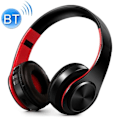 Miniatyrbilde 1 av 5: LPT660 Bluetooth Hodetelefoner - Mikrofon & TF-kort - Svart/Rød