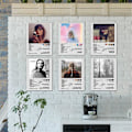 Miniatyrbild 2 av 3: Taylor Swift Poster Musikalbum Rum Estetisk Canvas Väggdekor Swifties Gåvor