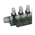 Miniatyrbillede 5 af 5: Knappeomskifter til emhætte Mq165 Ac 250v 4a 5 knapper