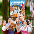 Pikkukuva 2 / 5: Oktoberfest-juhlatavarat Oktoberfest-valokuvarekvisiitat, 180*90cm.
