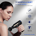 Pikkukuva 4 / 4: Massagepistol Mini, Lihasmassager Portable 35DB Ultra Hiljainen