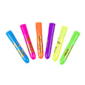 Miniatyrbillede 3 af 5: 6-pak Glødende Ansigtsmaling UV Neon Ansigtsmaling Crayon Pen