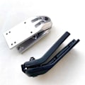 Miniatyrbillede 2 af 5: TS-Holdbar Skateboard Surf Og Rail Adapter Passer Til Board Surfbræt, sølv