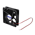 Miniatyrbilde 2 av 5: TS-2 stk 92mm X92mm X 25mm DC 12v 2pin 65.01cfm Datakabinett CPU Kjøler Vifte