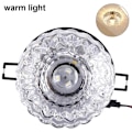 Miniatyrbillede 1 af 5: LED loftslampe krystalglaslampe belysningsstil 1