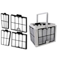 Pikkukuva 2 / 5: 9991467-R4 Ultra Fine Filter Paneelit Dolphin Allaspuhdistajan Osien Active 20, Active 30, Explorer E30, Suodatin