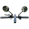 Miniatyrbilde 3 av 5: TS-2 stk. Bakspeil Scooter Bakspeil Sykkel Speil Kompatibel For 1s / M365 / Pro Es1 2 3 Scoote