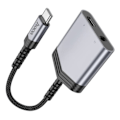 Miniatyrbillede 3 af 5: TS-USB-C-Adapter 1xUSB-C til 1XUSB-C og 3,5mm stik