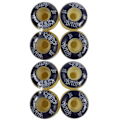 Miniatyrbillede 1 af 5: TS-8 stk. skateboardhjul 54mm Pu Hårdhed Skate Board 85a Longboard Hjul Til Street Longboard Skat