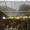 Miniatyrbillede 3 af 4: TS-Filet Solbeskyttelse 50%, Vindtæt Sejl med Øjer til Mesh Skygge, der Blokerer UV-stråler Planter Sort, til Have F