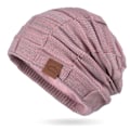 Miniatyrbillede 1 af 3: TS-Strikket hue i polyester – rosa