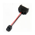 Pikkukuva 4 / 5: TS-2kpl Sata 15pin Uros - 6pin Sata Kaapeli Sata 15 Pin - 6 Pin Virtasovitin Kaapeli Kannettavan Tietokoneen CD-asemalle