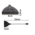 Miniatyrbillede 5 af 5: HDMI 1.4 Switch 3-Port - 4K