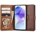 Miniatyrbild 1 av 5: Tech-Protect Samsung Galaxy A55 5G Fodral Läder Brun
