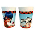 Miniatyrbillede 1 af 3: Miraculous Ladybug helte plastik krus 2-delt sæt 230 ml