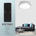 Miniatyrbillede 3 af 3: KZQ 3-100W LED lysdæmper med bagkant (rotationsdæmper), Bruges til dæmpbar LED, glødelampe, halogenlampe, 220-240V, CE stik-i-kontakt, sort