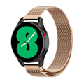 Pikkukuva 4 / 5: Universaali Milanese-kellohihna (20 mm) ruusukulta ranneke Samsung Galaxy Watch 4 40 mm / Watch 4 Classic 42 mm guld