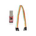 Miniatyrbillede 1 af 5: TS-Cp2102 Modul USB til TTL Seriel UART STC Download Kabel Linje Opgradering A Type USB - USB 5pin