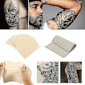 Miniatyrbild 3 av 5: Tomt Tatueringshud för Övning - Falsk Hud för Tatuering - Tatueringskit (10 stycken)