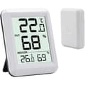 Trådlös Wifi Termometer Digital Termo-Hygrometer Inomhus Utomhus