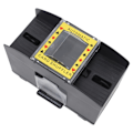 Miniatyrbild 3 av 5: Automatisk kortblandare för 4 kortlekar - Batteridriven snabb blandare för spelkvällar hemma